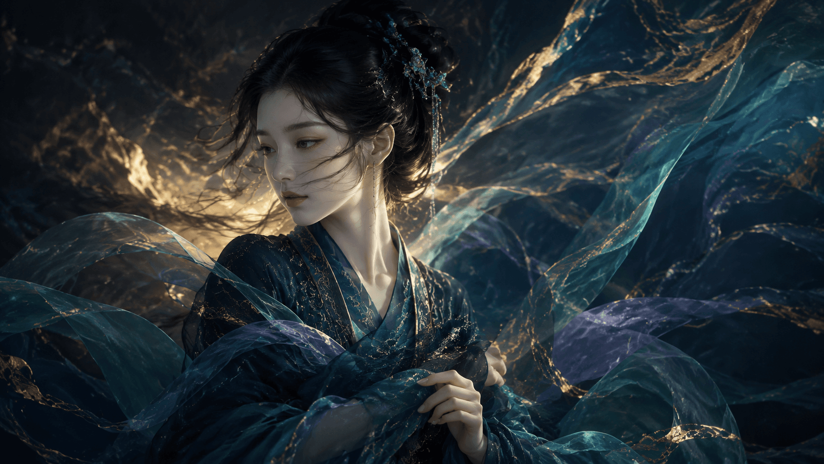 东方风格人物