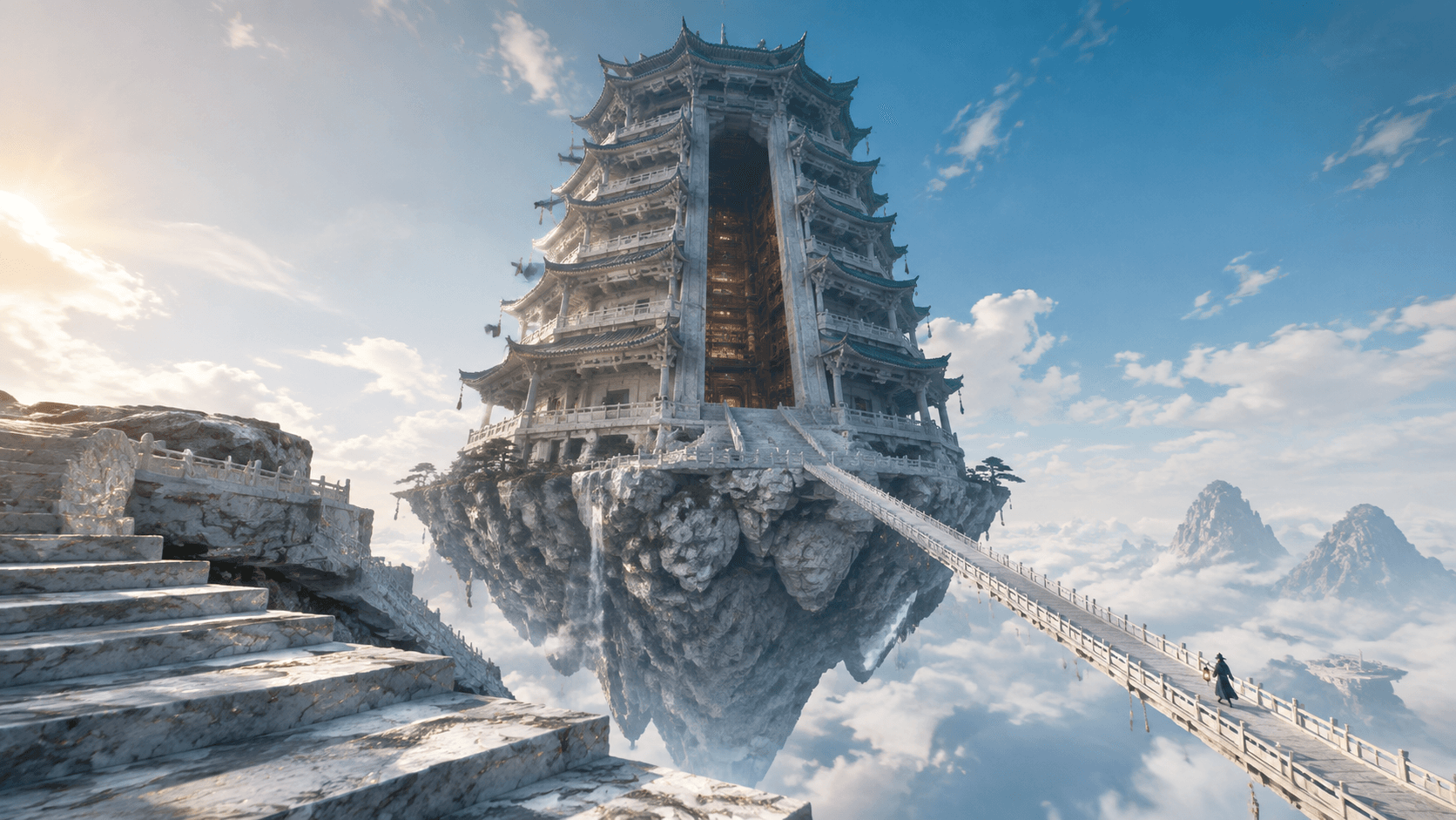 悬空藏经天阁