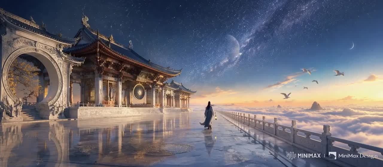 月门长廊
