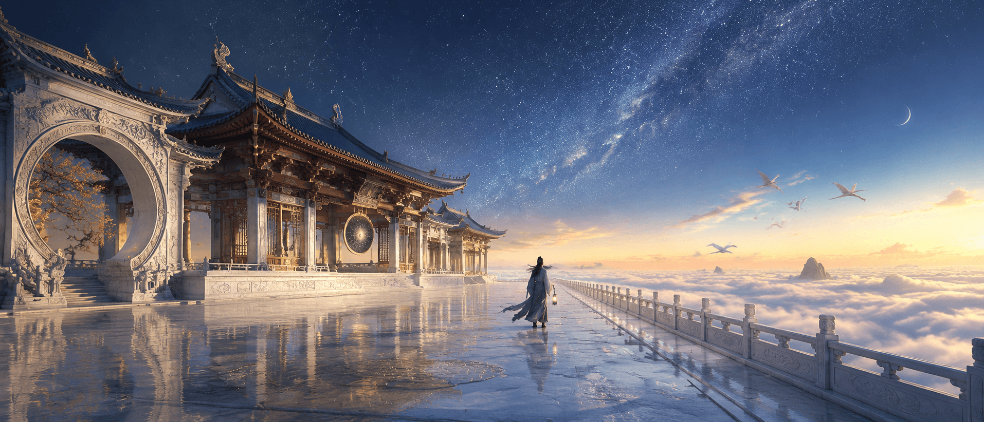 月门长廊